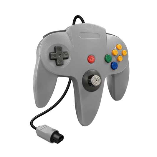 Hyperkin N64 Wired Controller プレミアム有線コントローラー ニンテンドー64実機対応 エルゴノミクス設計 メモリー拡張パック対応 全12色
