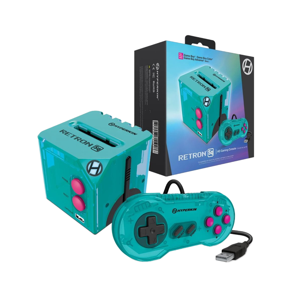 Hyperkin RetroN Sq HD Gaming Console ゲームボーイ GBC GBA 対応 720p HDMI据置型互換機 全2色 ハイパーキン【送料無料】