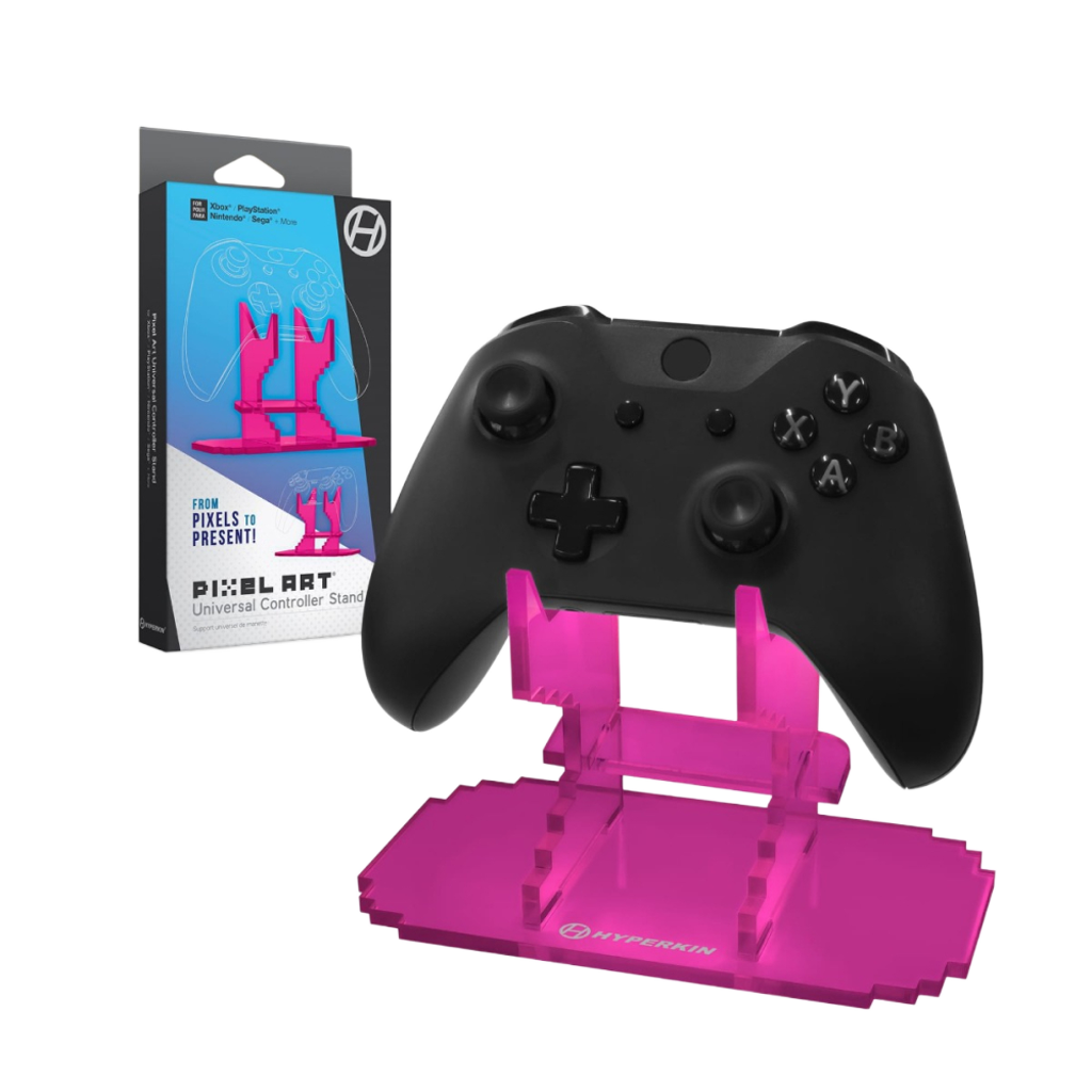 Hyperkin Pixel Art Universal Controller Stand ピクセルアート ユニバーサル コントローラースタンド 全6色 ドット絵風 ディスプレイ 魅せる収納 ハイパーキン