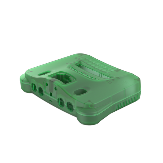 Hyperkin RepairBox カスタムカラー外装シェル グリーン|N64™本体用交換ケースキット|レトロゲーム機の修理・カスタマイズに最適|ネジ・イジェクトパーツ付きフルセット【全3色】