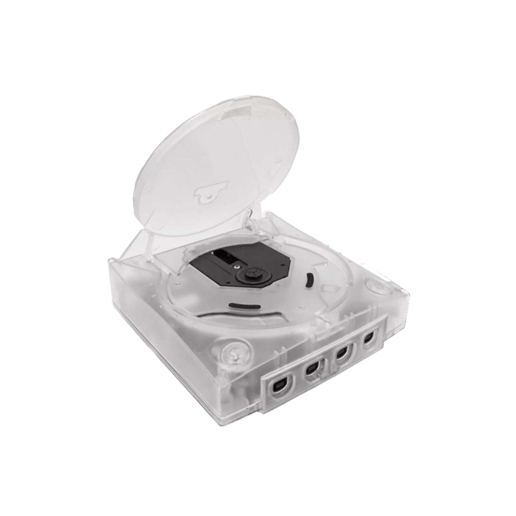 Hyperkin RepairBox カスタムカラー外装シェル クリア|SEGA Dreamcast™本体用 交換ケースセット|レトロゲーム機の修理・カスタマイズに|ネジ・ボタン付きフルパッケージ【全2色】