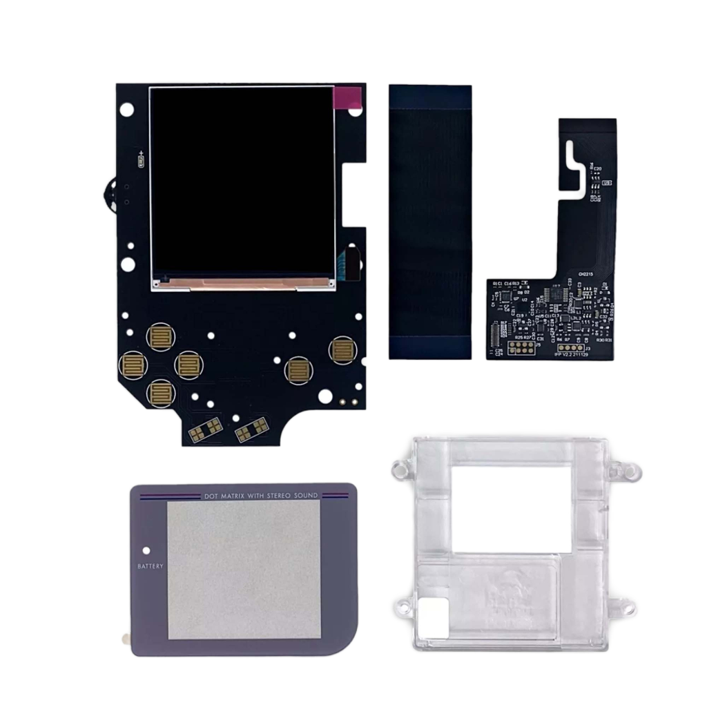 Hyperkin IPS Upgrade Kit ゲームボーイカラー専用 IPS液晶バックライト換装キット 高輝度 広視野角 GBC実機カスタム周辺機器
