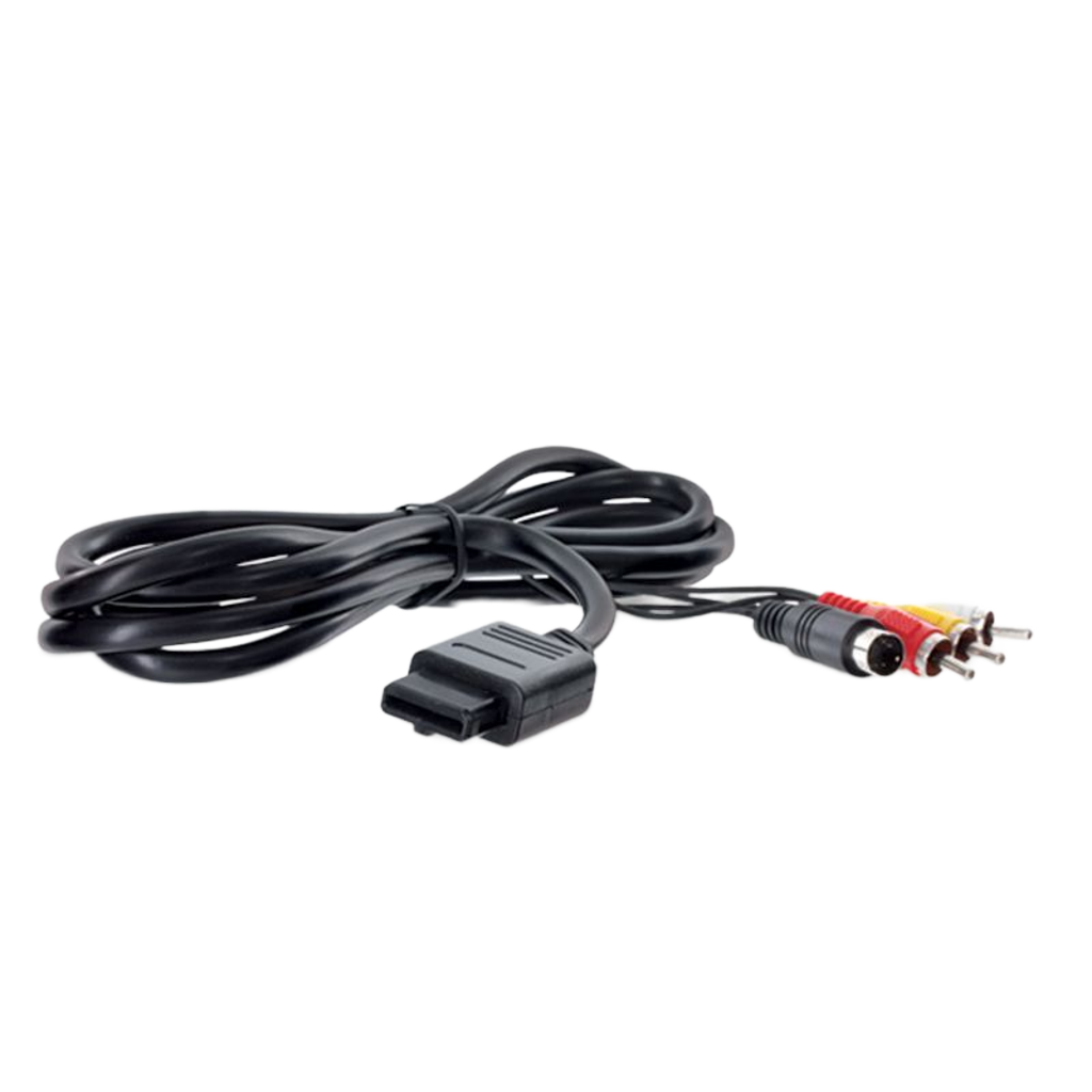 Tomee S-Video AV Cable – GameCube® / N64® / Super NES®対応 高品質映像ケーブル