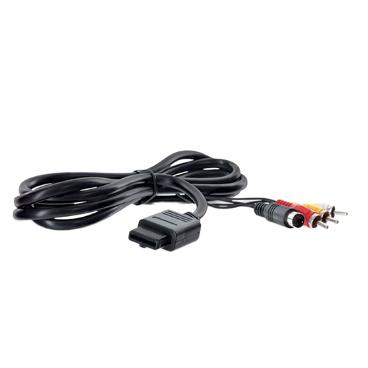 Tomee S-Video AV Cable – GameCube® / N64® / Super NES®対応 高品質映像ケーブル