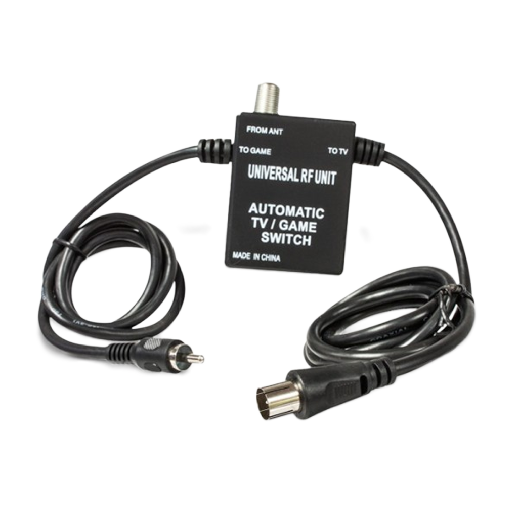 Tomee 3-in-1 Universal RF Unit – SNES® / NES® / Genesis®対応 高品質RFアダプター