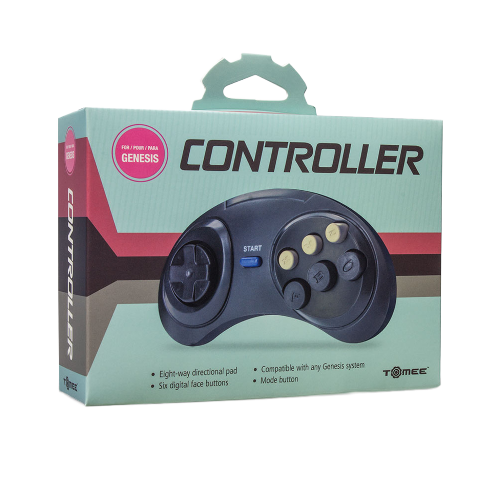 Cirka USB Controller 有線レトロゲームコントローラー PC Mac対応 前面6ボタン仕様 軽量 エミュレータ 格闘ゲーム最適化設計