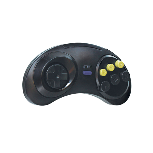 Cirka USB Controller 有線レトロゲームコントローラー PC Mac対応 前面6ボタン仕様 軽量 エミュレータ 格闘ゲーム最適化設計