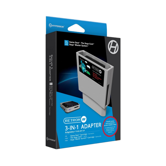 Hyperkin RetroN 5 3-in-1 Adapter ゲームギア マスターシステム マイカード対応 3イン1変換アダプター レトロゲーム互換機用周辺機器