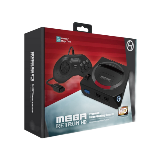 Hyperkin MegaRetroN HD レトロゲーム互換機 HDMI対応 720p HD出力 メガドライブ GENESIS対応 実機コントローラー接続可能