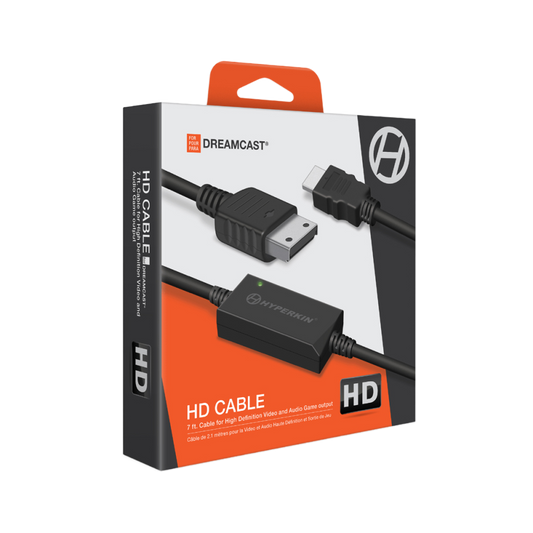 Hyperkin HD Cable for Dreamcast ドリームキャスト専用 HDMIコンバーターケーブル 720p出力 アスペクト比切替機能搭載 ハイパーキン