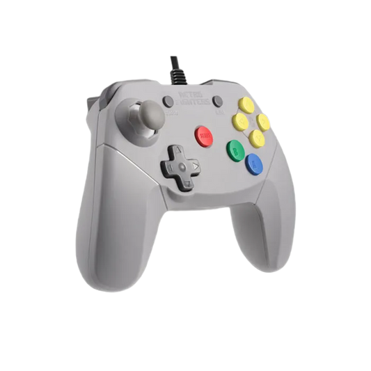 Retro Fighters Brawler64 Wireless Edition|Nintendo 64対応 次世代ワイヤレスコントローラー 2.4GHzワイヤレス 超高速ターボ機能 メモリーパック対応 USB-C充電 内蔵充電池10時間以上駆動 全4色