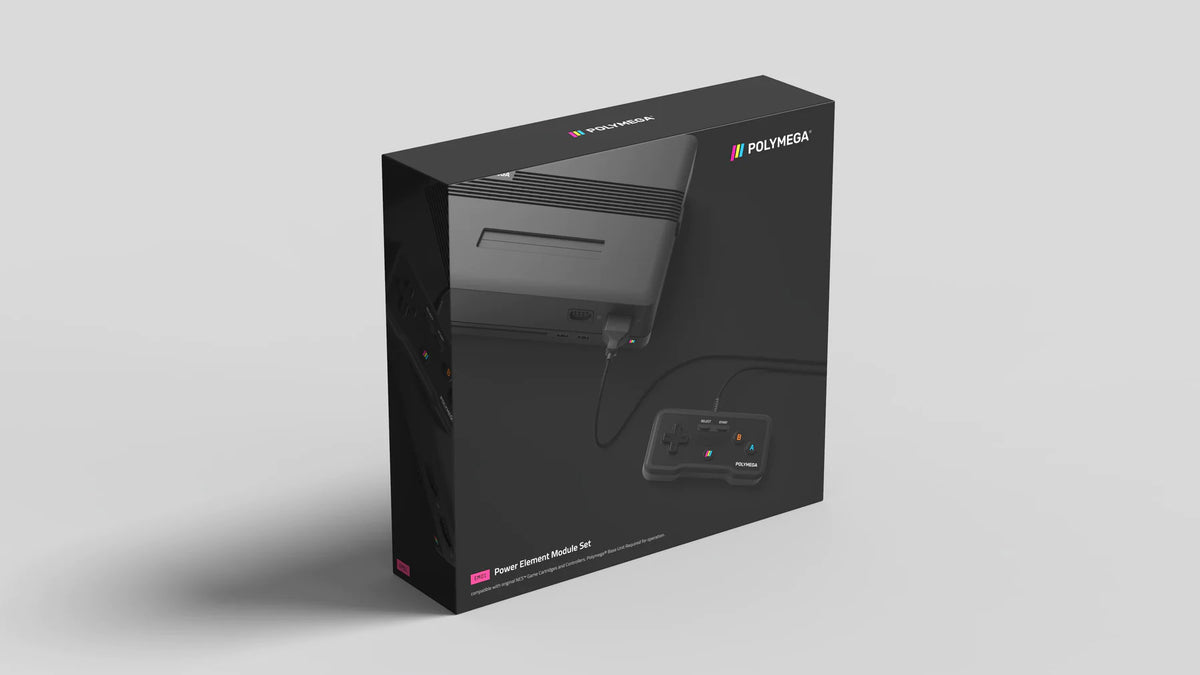 Polymega ポリメガ EM01 パワー エレメント モジュール セット Power Element Module Set NES ファミコン 互換機【別途Polymega本体が必要です】