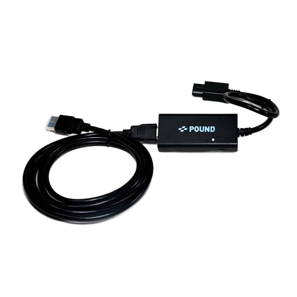 Pound Technology HD Link Cable for Super Nintendo NTSC版(パウンドテクノロジー HDリンクケーブル SNES用)|Super Nintendo対応 HDMI変換ケーブル 720pアップスケーリング RGBネイティブ信号 NTSC/PAL両対応