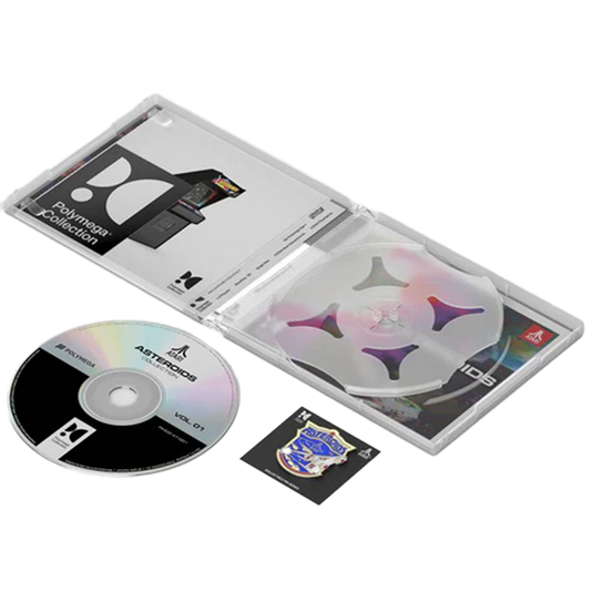 Polymega ポリメガ コレクション Vol. 1 アステロイド Asteroids Atari アーケード アクション シューティング レトロゲーム 互換機 物理CDメディア
