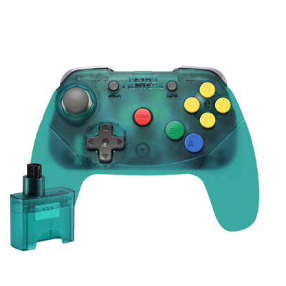 Retro Fighters Brawler64 Wireless Edition（ブロウラー64 ワイヤレスエディション）｜Nintendo 64対応 次世代ワイヤレスコントローラー 2.4GHzワイヤレス 改良デジタルZトリガー 超高速ターボ機能 メモリーパック対応 USB-C充電 内蔵充電池10時間以上駆動 全4色