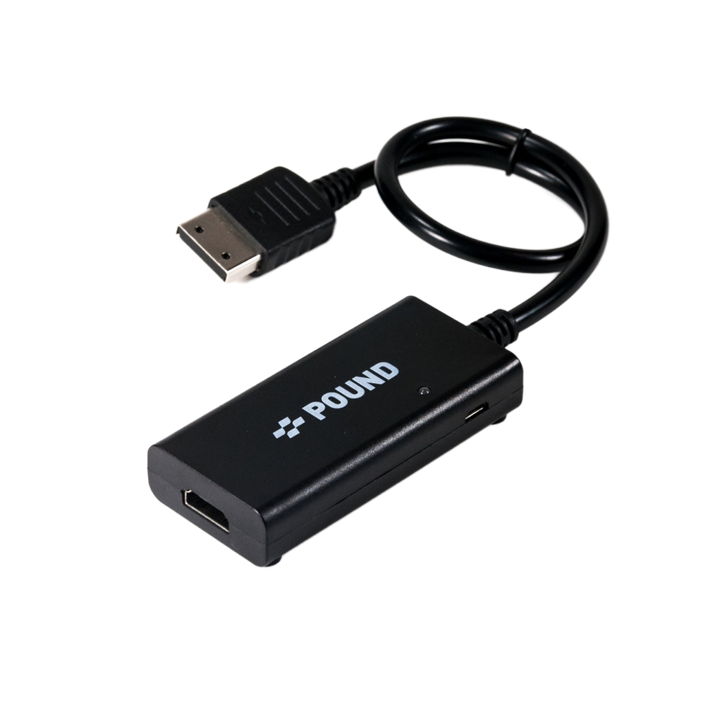 Pound Technology HD Link Cable for Dreamcast（パウンドテクノロジー HDリンクケーブル ドリームキャスト用）｜Dreamcast対応 HDMI変換ケーブル ネイティブVGA信号 デジタルHDMI変換 VGA対応タイトル専用 電源不要プラグ＆プレイ