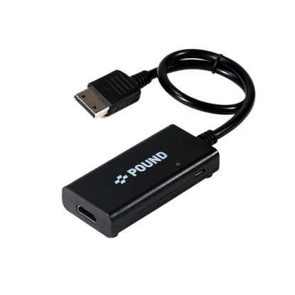 Pound Technology HD Link Cable for Dreamcast（パウンドテクノロジー HDリンクケーブル ドリームキャスト用）｜Dreamcast対応 HDMI変換ケーブル ネイティブVGA信号 デジタルHDMI変換 VGA対応タイトル専用 電源不要プラグ＆プレイ