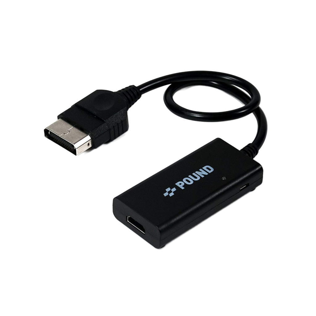 Pound Technology HD Link Cable for Original Xbox V2（パウンドテクノロジー HDリンクケーブル 初代Xbox用V2）｜初代Xbox対応 HDMI変換ケーブル アナログ→デジタル変換 NTSC/PAL対応
