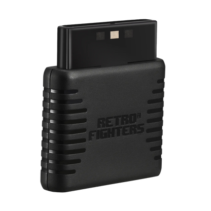 RETRO FIGHTERS Defender ワイヤレスコントローラー  PS1/PS2/PS3対応、圧力認識型ボタン、バイブレーション機能、ターボ機能搭載、USB Type-C充電ケーブル付属