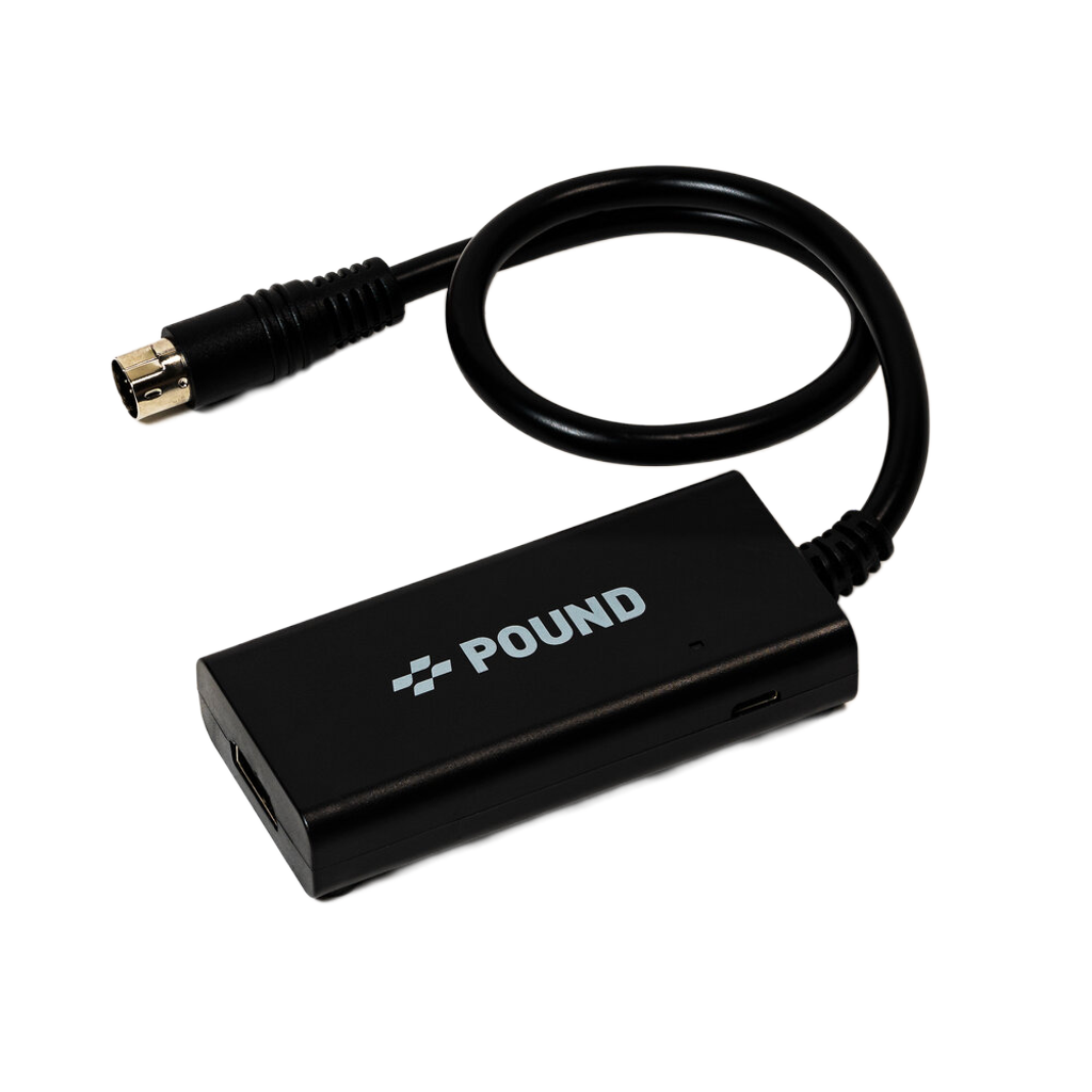 Pound Technology HD Link Cable for Sega Saturn（パウンドテクノロジー HDリンクケーブル セガサターン用）｜Sega Saturn対応 HDMI変換ケーブル 720pアップスケーリング ネイティブRGB高画質 電源補強Micro USBケーブル付属