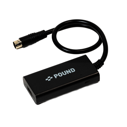 Pound Technology HD Link Cable for Sega Saturn（パウンドテクノロジー HDリンクケーブル セガサターン用）｜Sega Saturn対応 HDMI変換ケーブル 720pアップスケーリング ネイティブRGB高画質 電源補強Micro USBケーブル付属