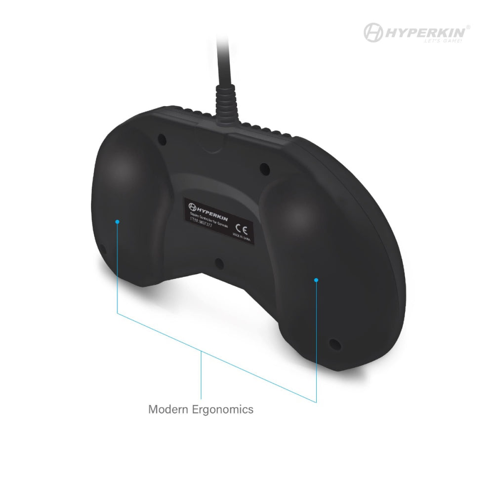 Hyperkin Squire Premium Controller プレミアム有線6ボタンコントローラー メガドライブ Genesis対応 エルゴノミクス設計 クラシックゲームコントローラー