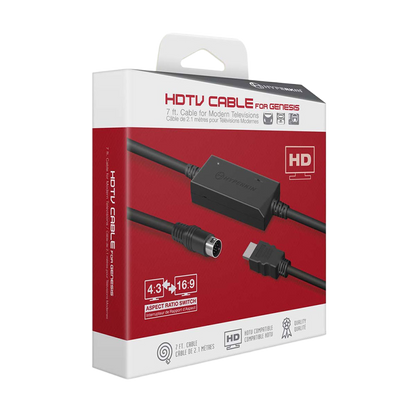 Hyperkin HDTV Cable メガドライブ専用 HDMIコンバーターケーブル 720p出力 アスペクト比切替機能搭載 Genesis対応 ハイパーキン