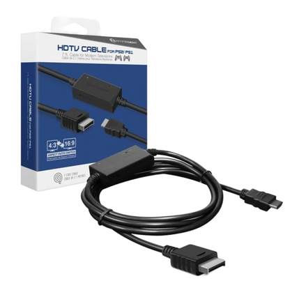 Hyperkin HDTV Cable プレイステーション2 初代PS専用 HDMIコンバーターケーブル 720p出力 アスペクト比切替機能搭載 PS2 PS1対応 ハイパーキン