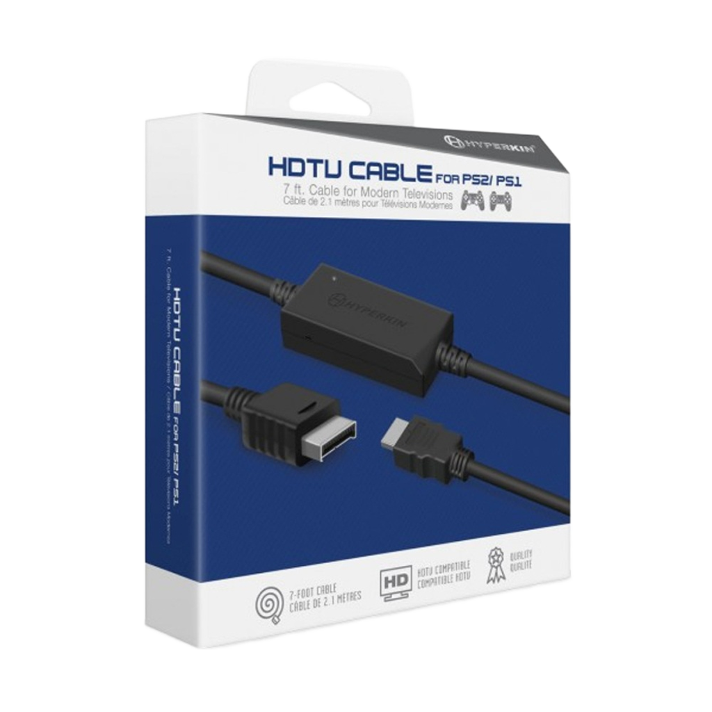 Hyperkin HDTV Cable プレイステーション2 初代PS専用 HDMIコンバーターケーブル 720p出力 アスペクト比切替機能搭載 PS2 PS1対応 ハイパーキン