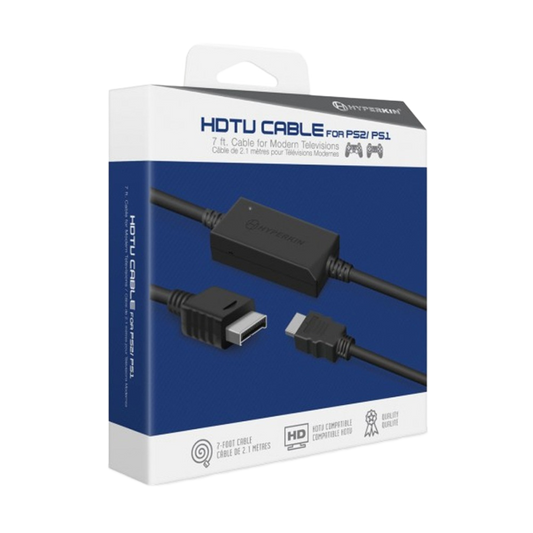 Hyperkin HDTV Cable プレイステーション2 初代PS専用 HDMIコンバーターケーブル 720p出力 アスペクト比切替機能搭載 PS2 PS1対応 ハイパーキン