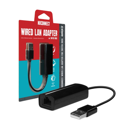 Armor3 NuConnect™ Wired LAN Adapter – Nintendo Switch® / PC / Mac対応 有線LANアダプター
