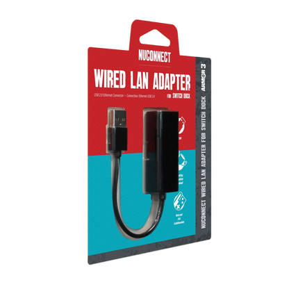 Armor3 NuConnect™ Wired LAN Adapter – Nintendo Switch® / PC / Mac対応 有線LANアダプター