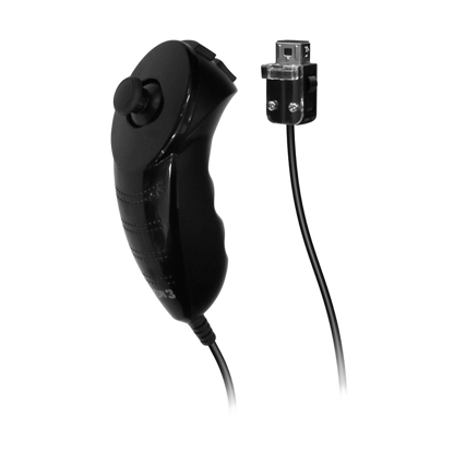Armor3 WaveChuck Nunchuck Controller 有線ヌンチャクコントローラー Wii Wii U対応 アナログスティック搭載 拡張周辺機器