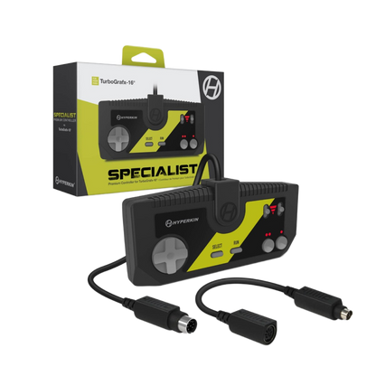 Hyperkin Specialist Premium Controller プレミアム有線コントローラー PCエンジン TurboGrafx-16対応 連射機能搭載 クラシックゲームコントローラー
