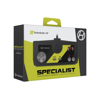 Hyperkin Specialist Premium Controller プレミアム有線コントローラー PCエンジン TurboGrafx-16対応 連射機能搭載 クラシックゲームコントローラー