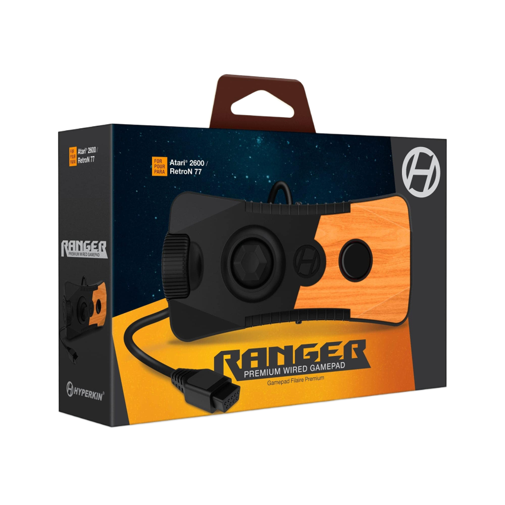 yperkin Ranger Premium Wired Gamepad プレミアム有線ゲームパッド Atari 2600 RetroN 77対応 パドルコントロール機能搭載 クラシックコントローラー