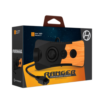 yperkin Ranger Premium Wired Gamepad プレミアム有線ゲームパッド Atari 2600 RetroN 77対応 パドルコントロール機能搭載 クラシックコントローラー