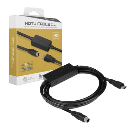 Hyperkin HDTV Cable セガサターン専用 HDMIコンバーターケーブル 720p出力 アスペクト比切替機能搭載 サターン対応 ハイパーキン