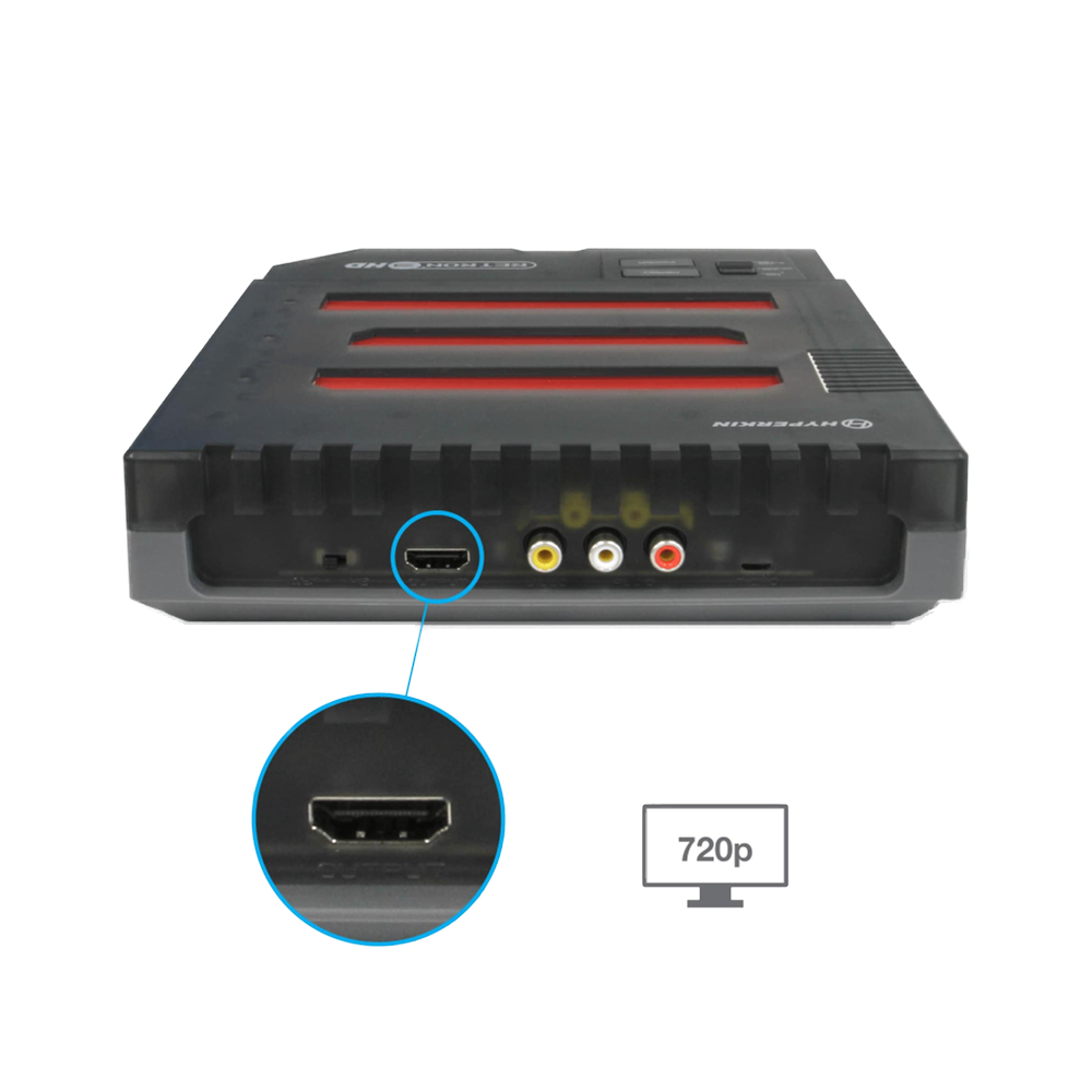 Hyperkin RetroN 3 HD 3-in-1 レトロゲーム互換機 HDMI対応 720p HD出力 スーパーファミコン メガドライブ 海外版ファミコン NES対応 実機コントローラー接続可能 全2色