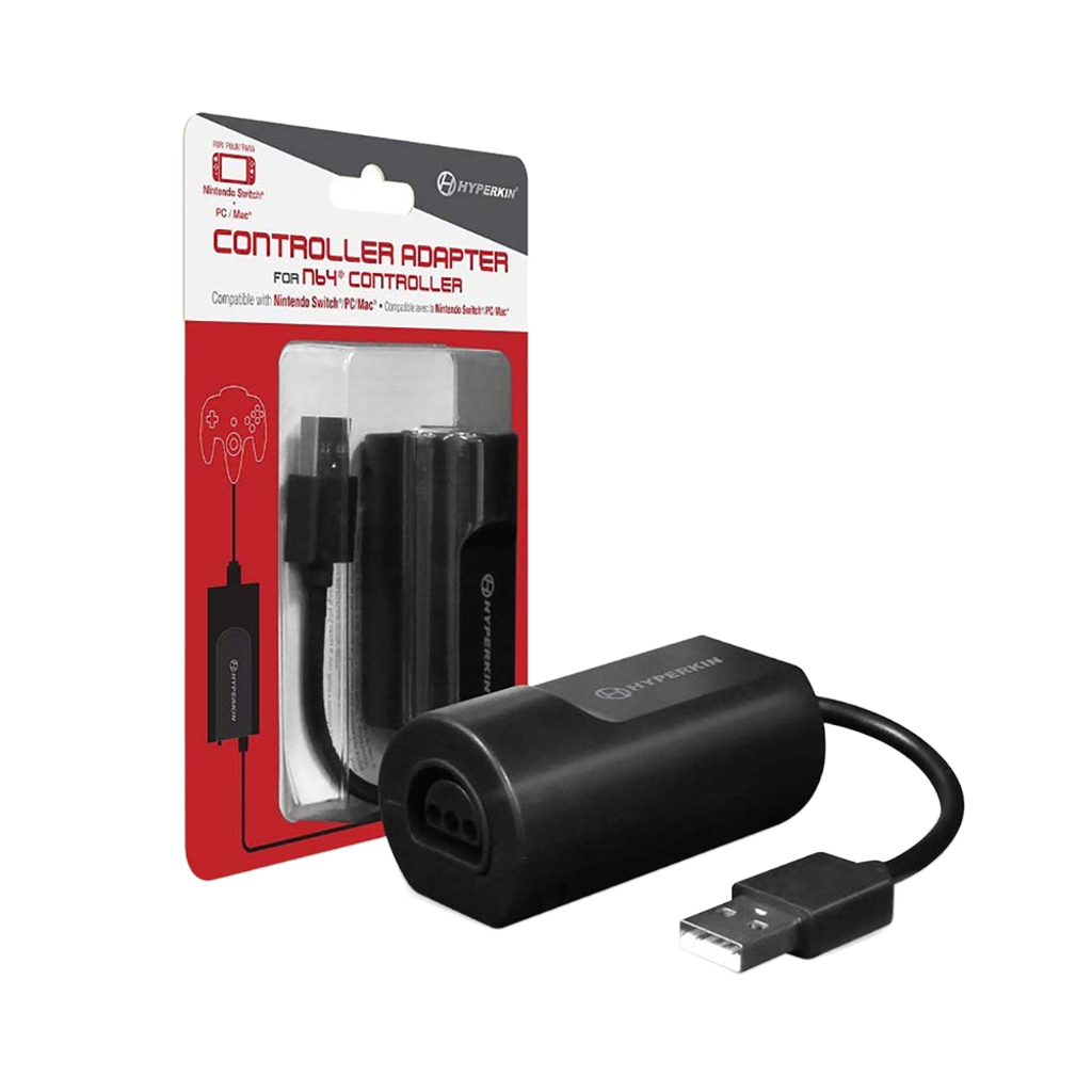 Hyperkin Controller Adapter For N64® Controller Compatible With Nintendo Switch®&PC / N64コントローラをNintendo Switch®＆ PC対応