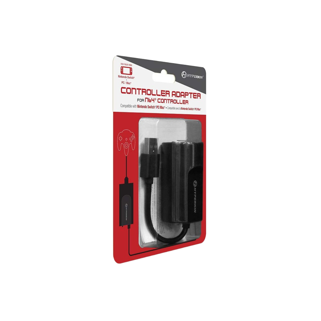 Hyperkin Controller Adapter For N64® Controller Compatible With Nintendo Switch®&PC / N64コントローラをNintendo Switch®＆ PC対応