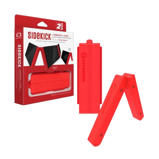 【SALE】Hyperkin SideKick Connector＆スタンド（2個セット）｜Switch®を連結＆縦置き対応、携帯＆テーブルモードに最適