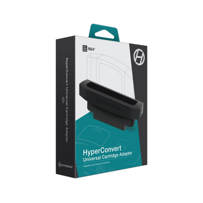 Hyperkin HyperConvert ユニバーサルカートリッジアダプター for N64®｜海外版N64ゲームを日本版本体でプレイ可能に｜NTSC-J対応変換アダプター