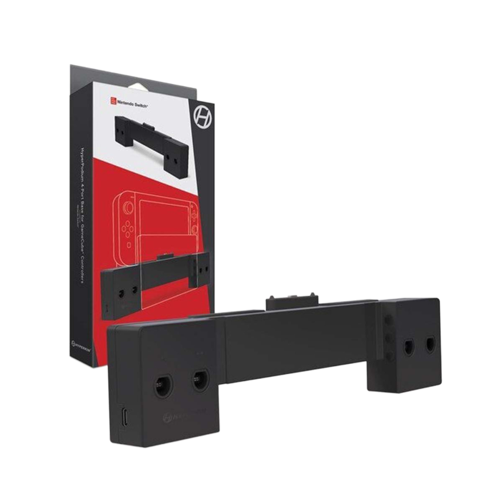 Hyperkin ハイパー・ポディウム Nintendo Switch®対応 ゲームキューブコントローラを最大４個接続 / HyperPodium 4Port Controller Base