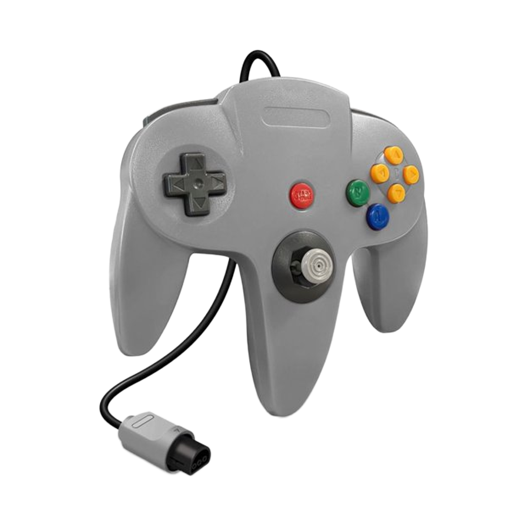 Hyperkin N64 Wired Controller プレミアム有線コントローラー ニンテンドー64実機対応 エルゴノミクス設計 メモリー拡張パック対応 全12色