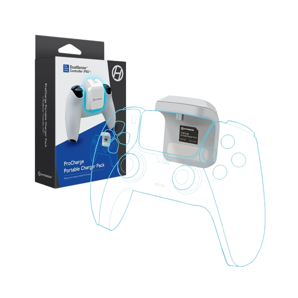Hyperkin ハイパキン　プロ・チャージ　DualSense®用充電パック【PS5®】/ProCharge Portable Charger Pack for DualSense® (PS5®)