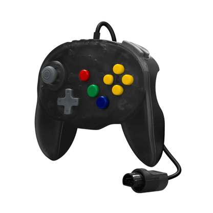 Hyperkin Fleet Admiral Premium Wired Controller N64専用 有線コントローラー 2ハンドルデザイン デュアルZボタン搭載 全4色 ハイパーキン