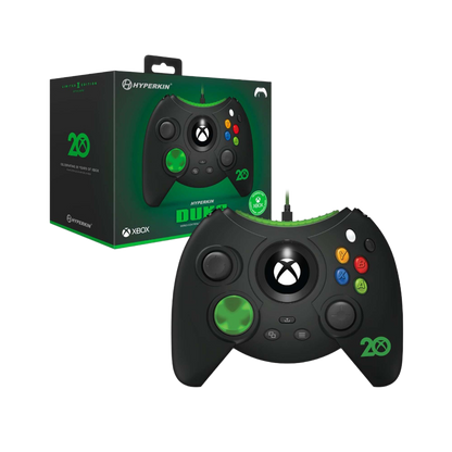 Hyperkin Duke コントローラー Xbox 20周年記念限定版 有線 起動アニメーション液晶搭載 20th Anniversary 全2色 ハイパーキン