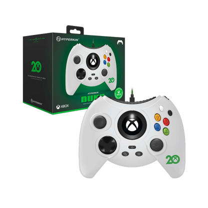 Hyperkin Duke コントローラー Xbox 20周年記念限定版 有線 起動アニメーション液晶搭載 20th Anniversary 全2色 ハイパーキン