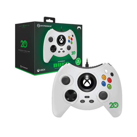 Hyperkin Duke コントローラー Xbox 20周年記念限定版 有線 起動アニメーション液晶搭載 20th Anniversary 全2色 ハイパーキン